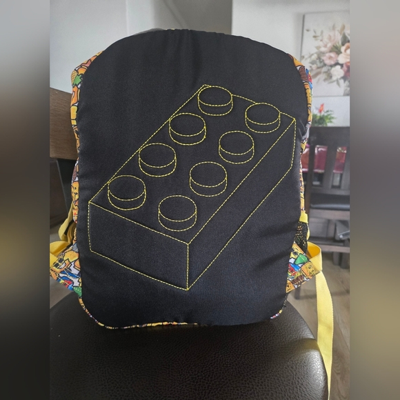 LEGO Kids Backpack - Yellow and Multicolor Fun - Picture 4 of 8